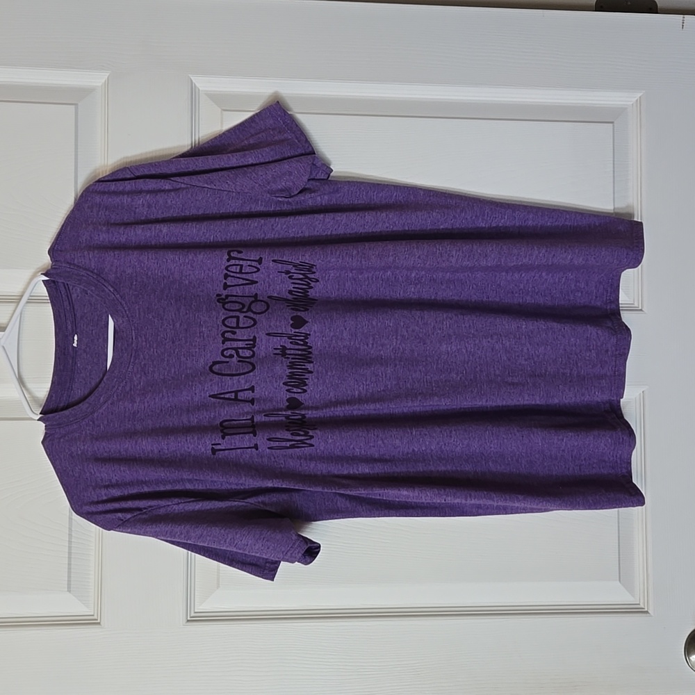 Purple Caregiver T-Shirt